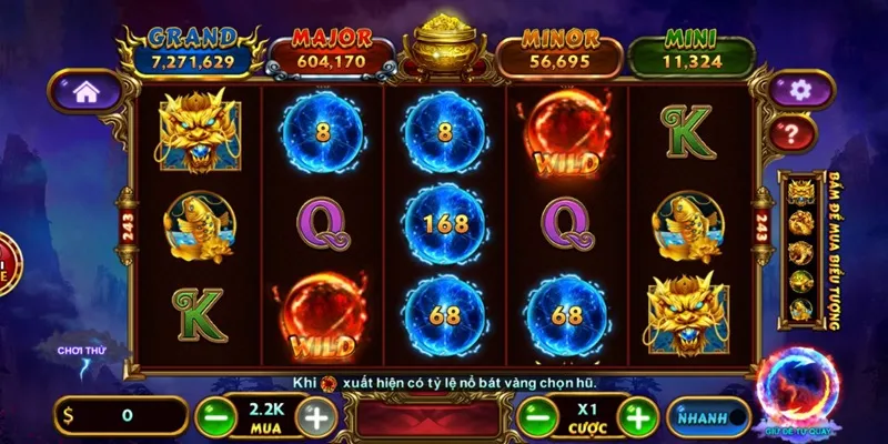 Trò chơi slot game đa dạng mọi chủ đề